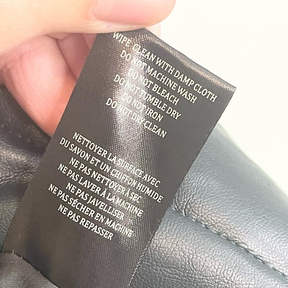 Blank NYC green Quilted Puffer Vest vegan leather womens Size XS - Picture 6 of 11